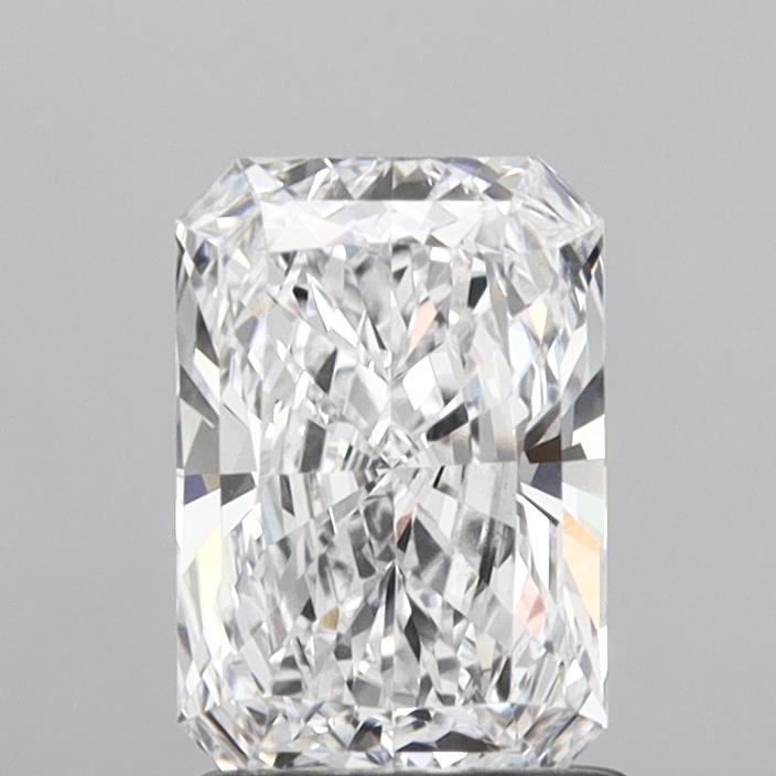 1.58ct Radiant D VVS2 Lab Created Diamond