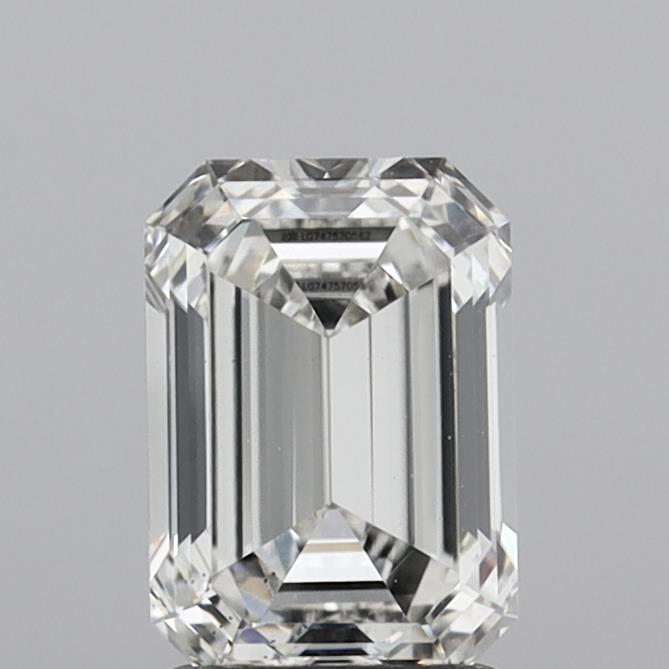 1.89ct Emerald G VS1 Lab Created Diamond