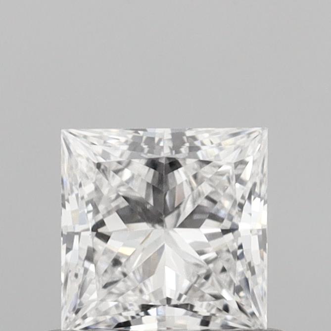0.51ct Princess D VVS2 Lab Created Diamond