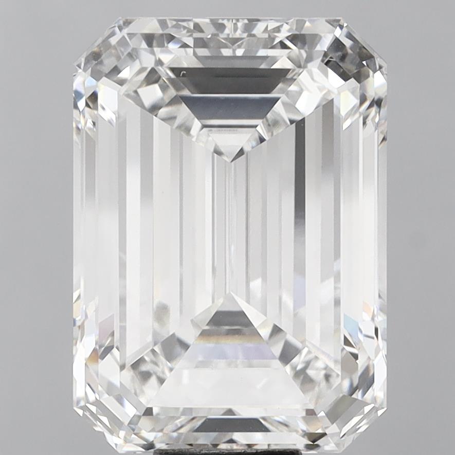 17.02ct Emerald F VS1 Lab Created Diamond