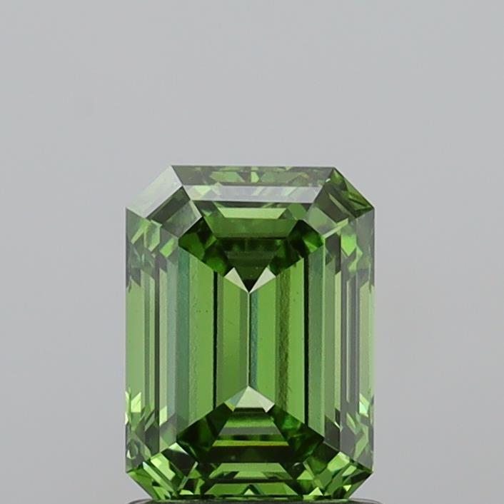 1.53ct Emerald  VS1 Lab Created Diamond
