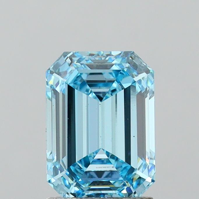 1.95ct Emerald  VS1 Lab Created Diamond