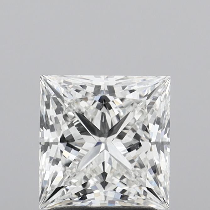 1.83ct Princess F VVS2 Lab Created Diamond