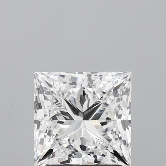 1.6ct Princess E VVS2 Lab Created Diamond