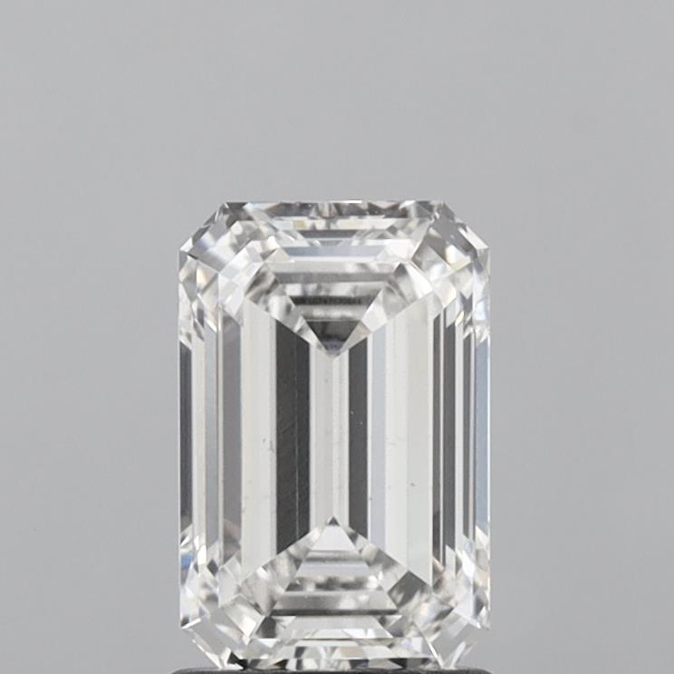 1.67ct Emerald F VS1 Lab Created Diamond