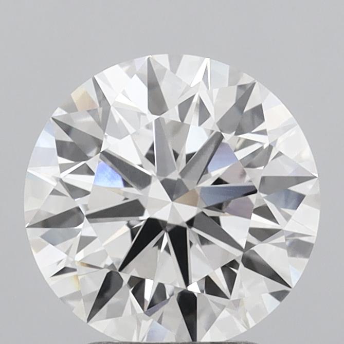 2.83ct Round F VVS2 Lab Created Diamond