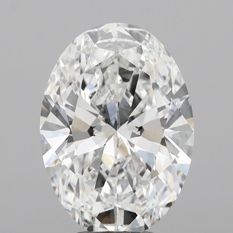 4.82ct Oval E VVS2 Lab Created Diamond