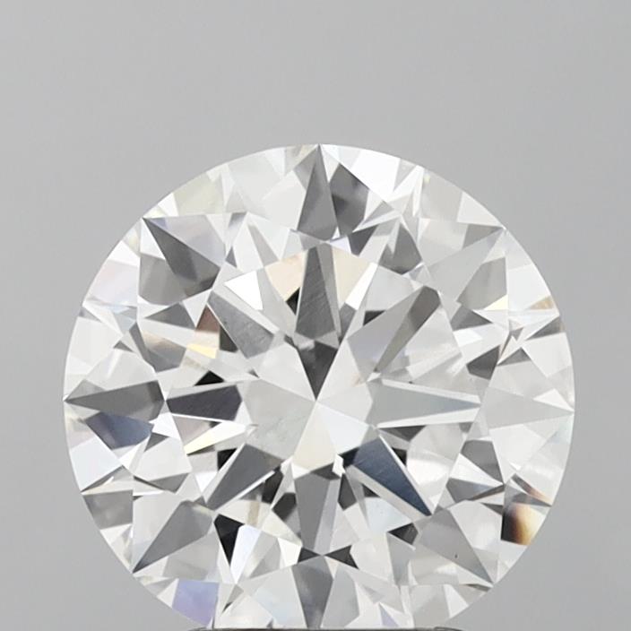 2.91ct Round E VVS2 Lab Created Diamond