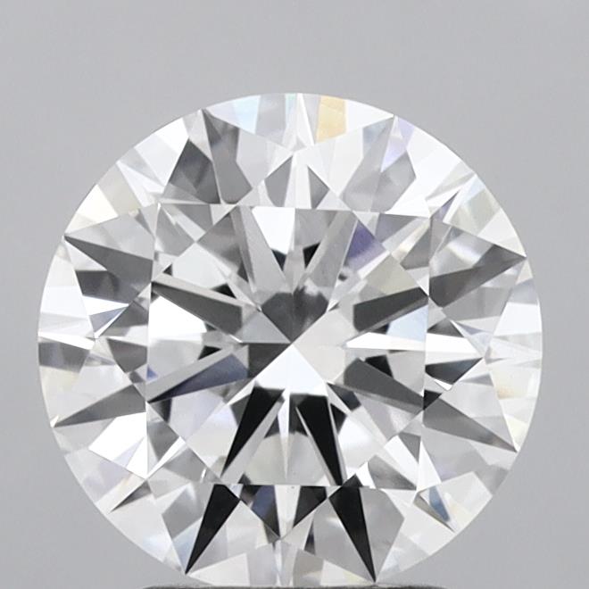 2.62ct Round E VVS2 Lab Created Diamond