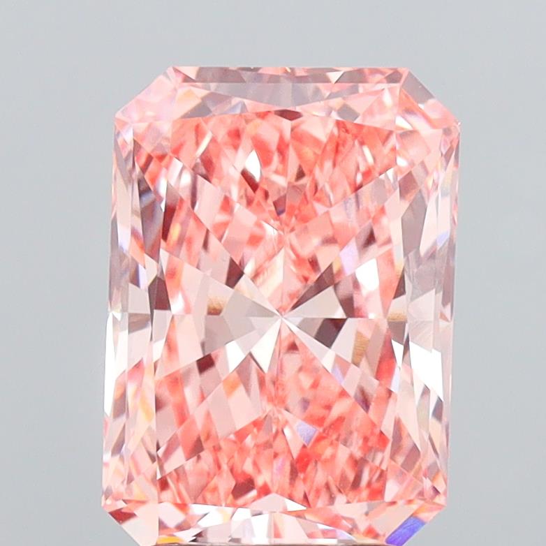3.54ct Radiant  VVS2 Lab Created Diamond