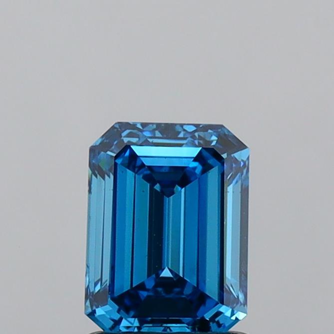 1.18ct Emerald  VS2 Lab Created Diamond