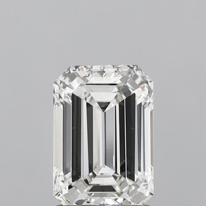 1.42ct Emerald F VS1 Lab Created Diamond
