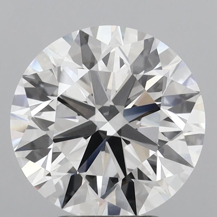 3.88ct Round F VVS2 Lab Created Diamond