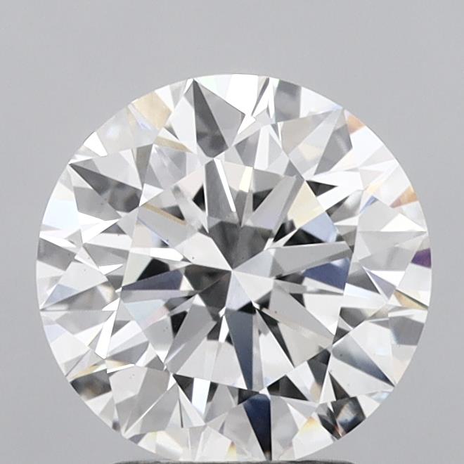 2.72ct Round D VS2 Lab Created Diamond