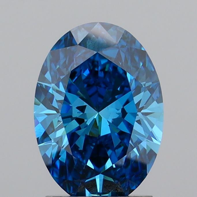 2.04ct Oval  VVS2 Lab Created Diamond