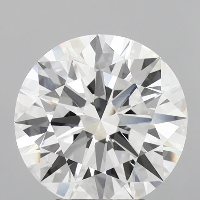 3.1ct Round E VVS2 Lab Created Diamond