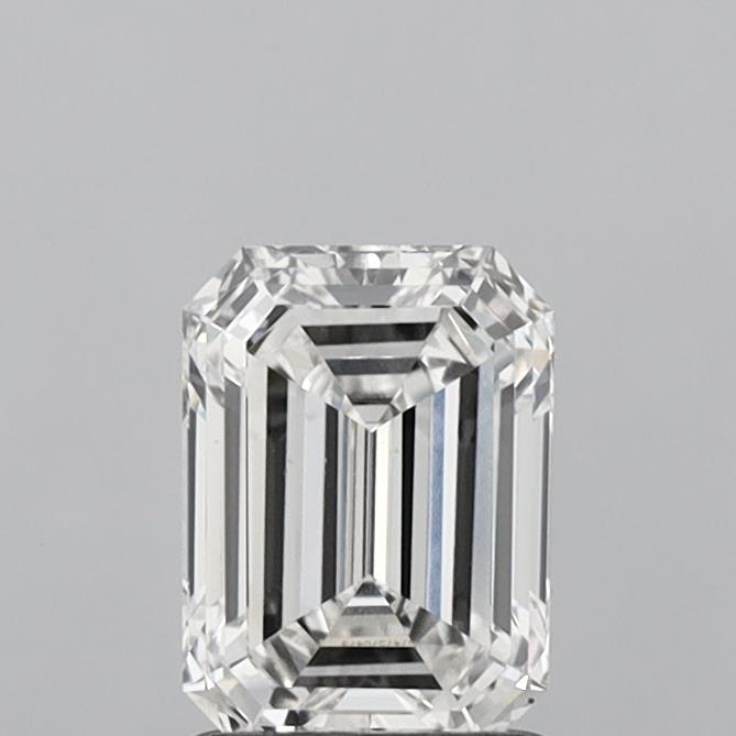 1.4ct Emerald F VS1 Lab Created Diamond