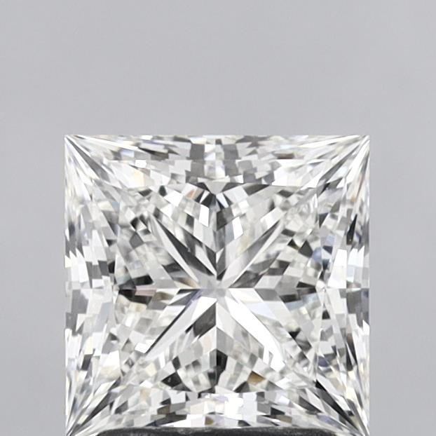 1.97ct Princess G VVS2 Lab Created Diamond