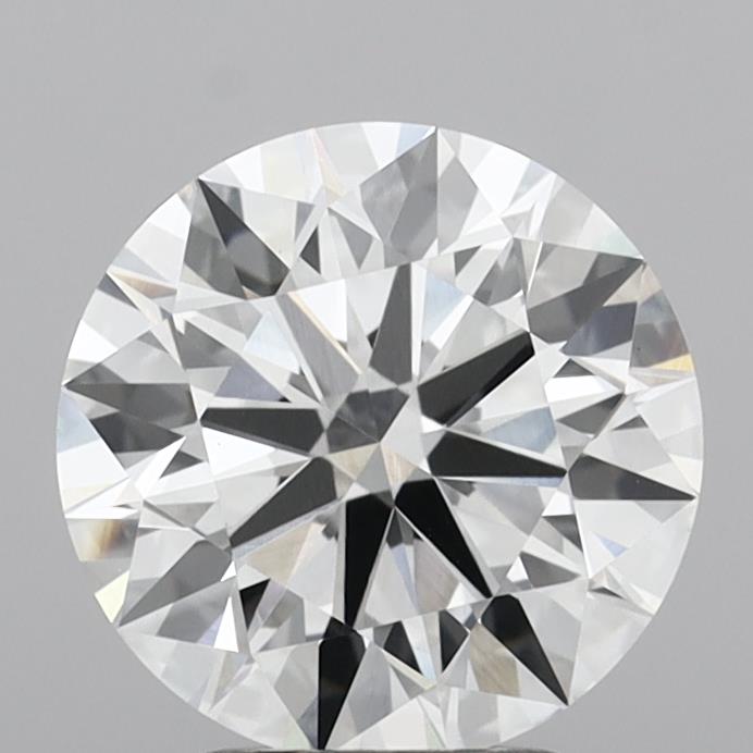 3.23ct Round E VVS2 Lab Created Diamond