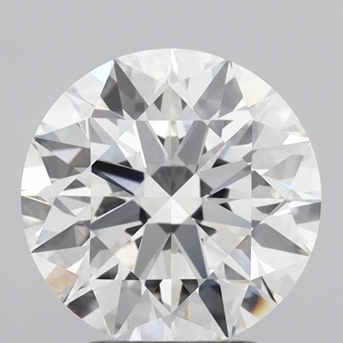 3.04ct Round E VVS2 Lab Created Diamond
