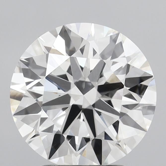 3.04ct Round E VVS2 Lab Created Diamond