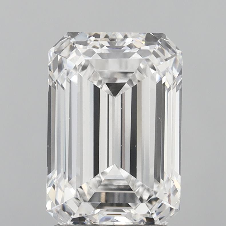 0.69ct Princess F VVS2 Lab Created Diamond