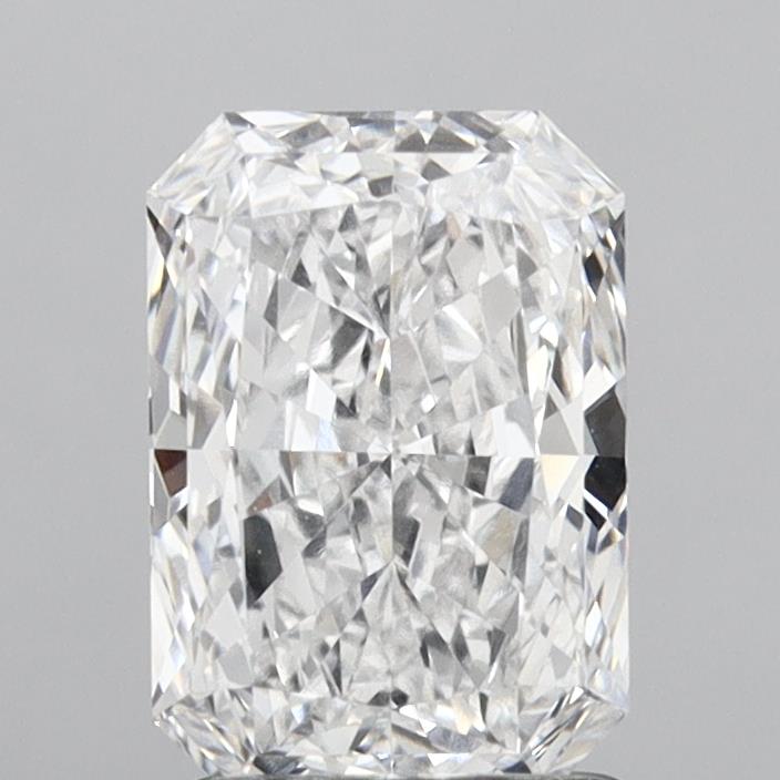 2.01ct Radiant D VVS1 Lab Created Diamond