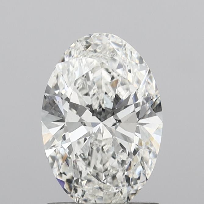 1.44ct Oval F VVS2 Lab Created Diamond