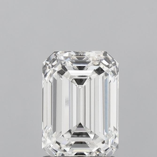 1.49ct Emerald F VVS1 Lab Created Diamond