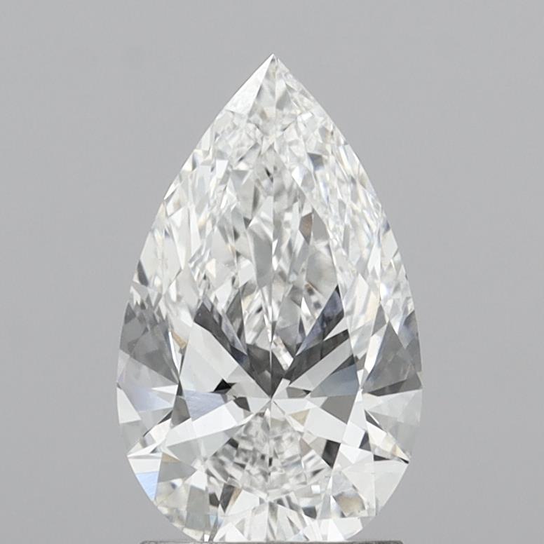 1.81ct Pear D VVS2 Lab Created Diamond