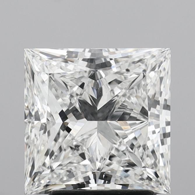 2.92ct Princess E VVS1 Lab Created Diamond