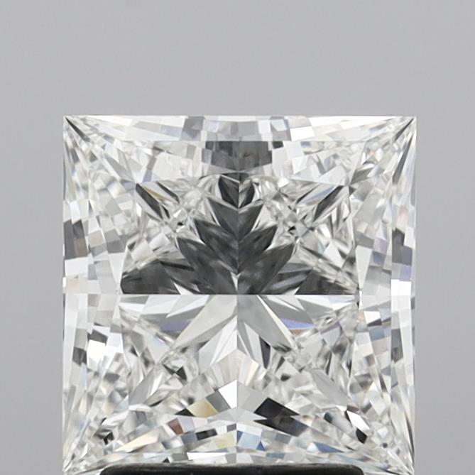 3.01ct Princess F VVS1 Lab Created Diamond