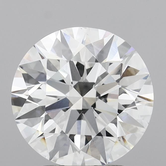 2.97ct Round E VS1 Lab Created Diamond