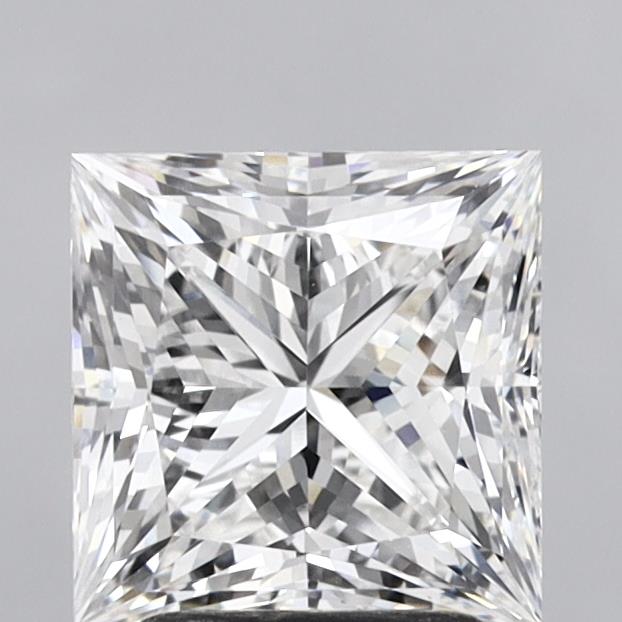 2.75ct Princess E VVS2 Lab Created Diamond