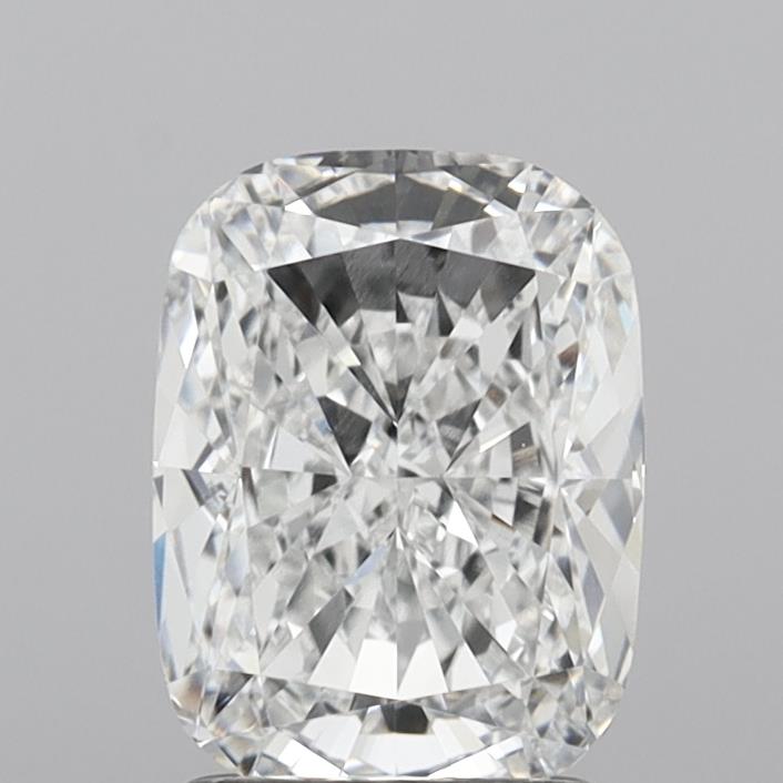 2.52ct Cushion D VVS2 Lab Created Diamond