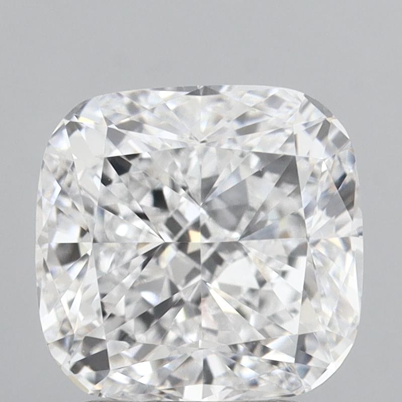 2.51ct Cushion D VVS2 Lab Created Diamond