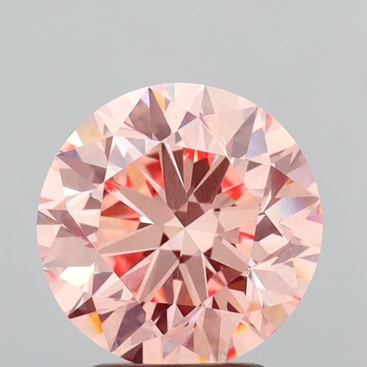 3ct Round  VS2 Lab Created Diamond