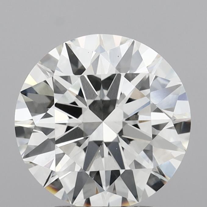 2.96ct Round G VVS2 Lab Created Diamond