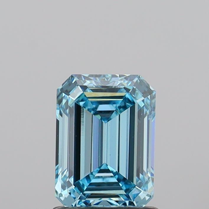 1.42ct Emerald  VS1 Lab Created Diamond