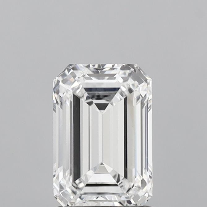 1.42ct Emerald D VVS2 Lab Created Diamond