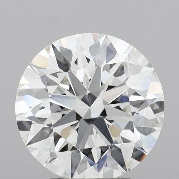 3.08ct Round E VVS2 Lab Created Diamond