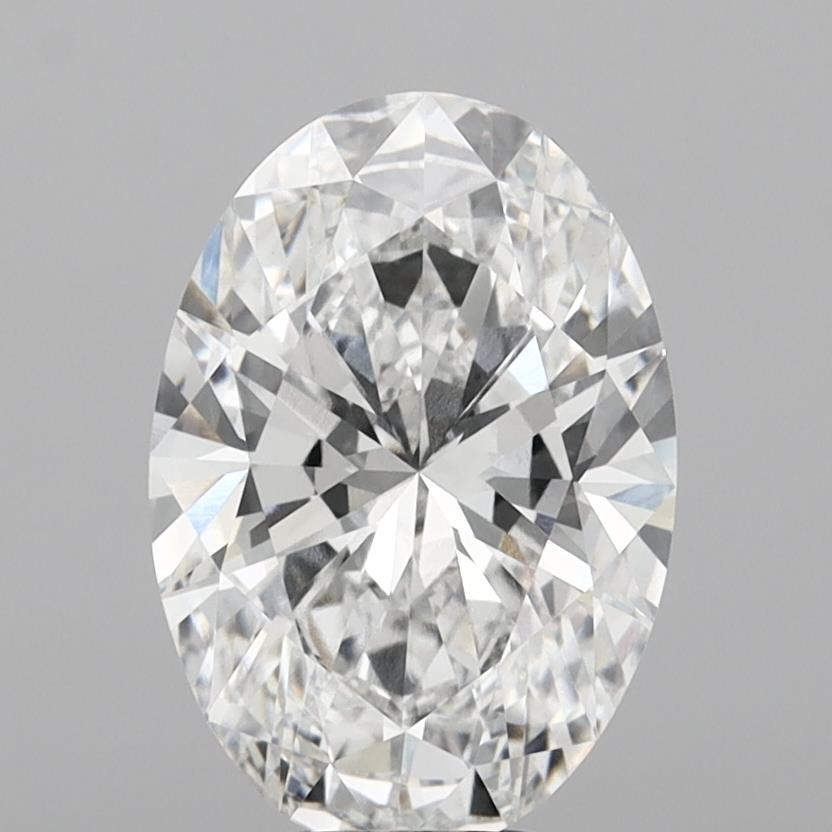 4.92ct Oval E VVS2 Lab Created Diamond