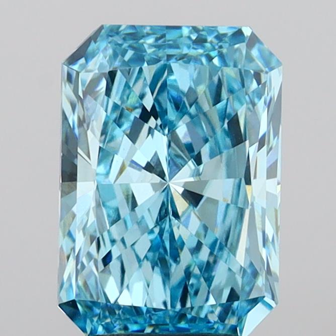 2.94ct Radiant  VVS2 Lab Created Diamond