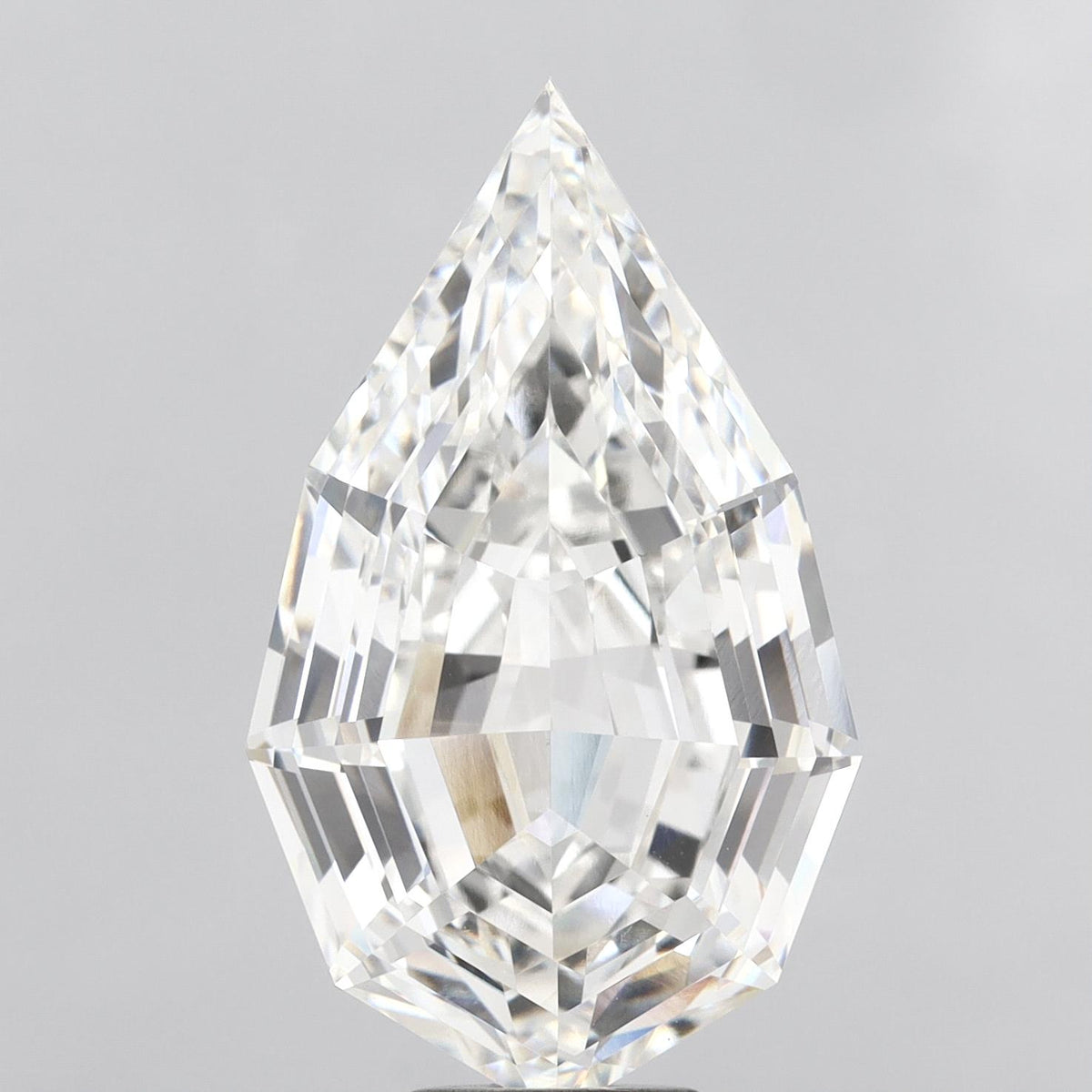 13.02ct Pear F VVS2 Lab Created Diamond