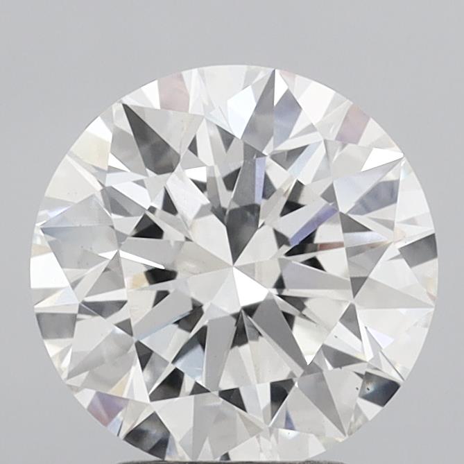 3.01ct Round F VS1 Lab Created Diamond