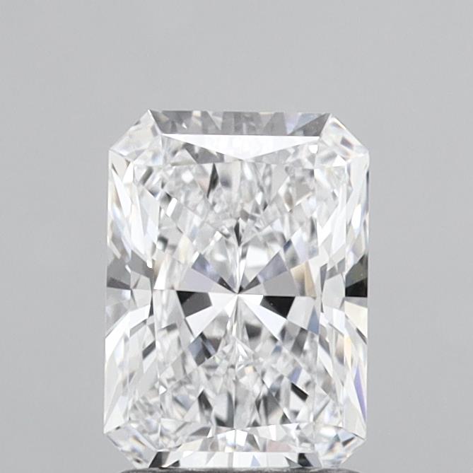 1.51ct Radiant D IF Lab Created Diamond