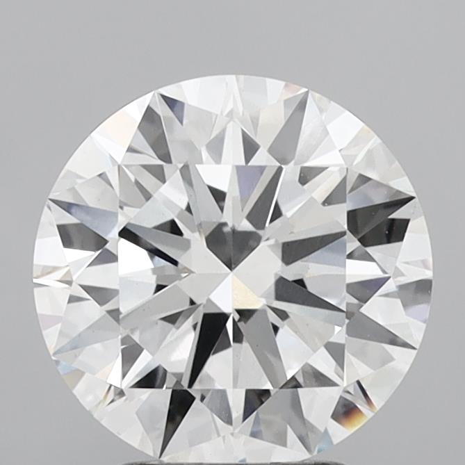 3.03ct Round E VVS2 Lab Created Diamond