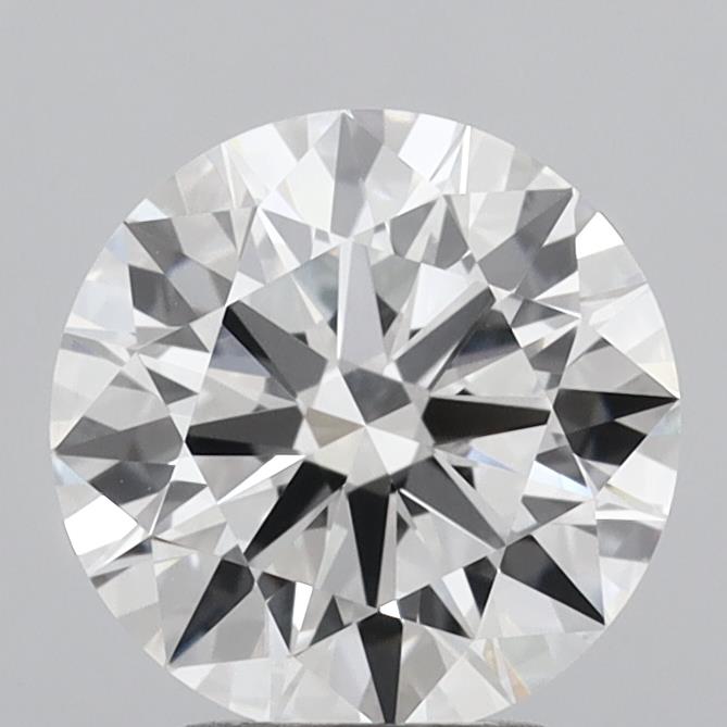 2.81ct Round E VVS2 Lab Created Diamond