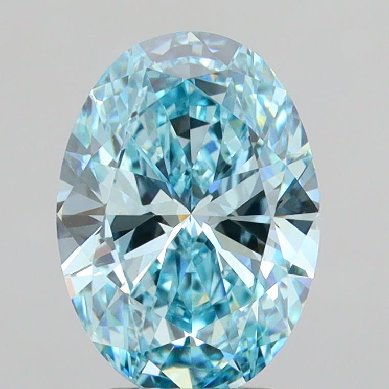 2.95ct Oval  VS1 Lab Created Diamond