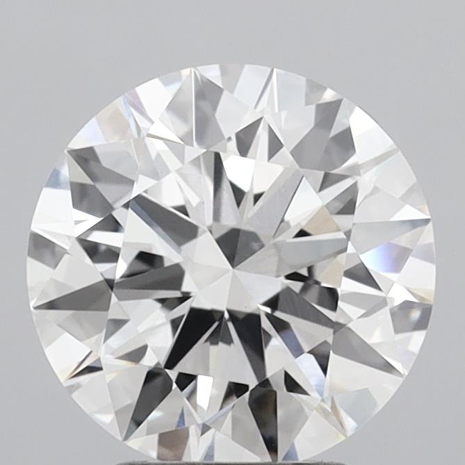 2.94ct Round F VVS2 Lab Created Diamond